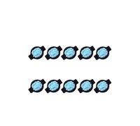 Réservoir d'eau et Bouchon de mèche compatibles avec Les aspirateurs Robots IRobot Braava 320, 380, 380T, 390, 390T, Mint 4200, 5200, 5200C(Water Wick Cap-10pcs)