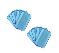Réservoir d'eau et Bouchon de mèche compatibles avec Les aspirateurs Robots IRobot Braava 320, 380, 380T, 390, 390T, Mint 4200, 5200, 5200C(Mop Cloth-10pcs)