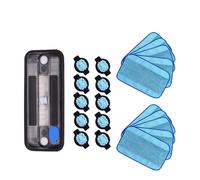Réservoir d'eau et Bouchon de mèche compatibles avec Les aspirateurs Robots IRobot Braava 320, 380, 380T, 390, 390T, Mint 4200, 5200, 5200C(21-Piece Set)