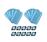 Réservoir d'eau et Bouchon de mèche compatibles avec Les aspirateurs Robots IRobot Braava 320, 380, 380T, 390, 390T, Mint 4200, 5200, 5200C(20-Piece Set)