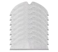 Réservoir d'eau et serpillière, compatibles avec Roborock 1/2/C10/E20/E25/E35/S5/S50/S51/S55/S6/S60/S65/T4/T6, kit d'accessoires de nettoyage et réservoir d'eau for aspirateur robot(Mop Cloth 8PCS)