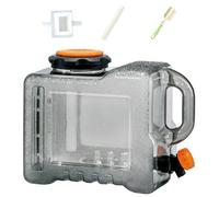 Réservoir D'eau Extérieur - Réservoir Portable 8 L 12 L, Accessoire D'utilisation De Voyage Familial Pour Barbecue De Camping, PC De Qualité Alimentaire 660 G 860 G, 1 Ensemble De Tube D'extension De