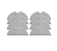 Réservoir d'eau/Filtre/serpillière, Compatible avec Les aspirateurs Xiaomi S5 S6 S6 Pure S50 S51 S55 E20 E25 E35 E4 E5 C10 T4 T6(8PCS mop Cloth)