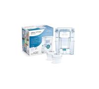 Aqua Optima Distributeur de filtre à eau, capacité de 8,2 L, équipé de 2 cartouches filtrantes Evolve+ - Réduit les microplastiques, le chlore, le calcaire et autres impuretés