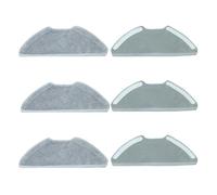 Réservoir d'eau for aspirateur robot XiaoMi Mi, compatible avec les modèles aspirateurs-balais 2/2 Pro/MJSTL/MJST1S/MJST1SHW/BHR5044EU. Pièces détachées for filtre en tissu.(6pcs rags)