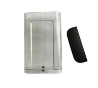 Réservoir D'eau for Machine À Café Avec Couvercle, Compatible for DeLonghi, Compatible for Nespresso, Compatible for Lattissima One, EN500 F111, Pièces De Rechange for Machine À Café(Black)