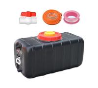 Réservoir d'eau Horizontal Portable Noir résistant aux Chutes de 80, 120 ou 160 L avec Valve for Camping et Conduite Autonome(80L/21.1Gal)
