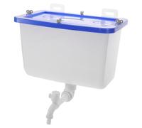 Réservoir D'eau Mural 12,5 L avec Robinet en Plastique Bleu | Usage Salon et Institut, Format Mural Compact, Surface Lisse, Ambiance Rétro, Accès Stable Couleur Aléatoire