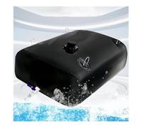 Réservoir d'eau noire de 26 à 1320 gal for l'eau d'urgence, conteneurs de stockage d'eau pliables avec robinet et kit de tuyaux for l'irrigation de jardin de camping-car et de ferme(2.5x2x1m/5000L/132