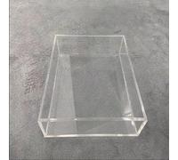 Réservoir d'eau Peu Profond en Acrylique Transparent de 3 mm d'épaisseur for Photographie, Exposition, Rangement, Accessoires Anti-éclaboussures et Objets de Collection.(15x10x5cm)