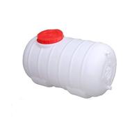 Réservoir d'eau Plastique Résistant Aux Chutes Citerne Horizontale Rectangulaire Blanche 140 L Seau Plastique Épais Qualité Alimentaire avec Couvercle