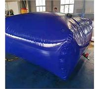 Réservoir d'eau Pliable de 1 000/100/200/300/500 gallons, citerne Souple et Pliable pour Stockage temporaire d'eau, Bleu (1 x 0,8 x 0,5 m/400 l/105 gallons)