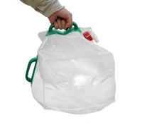 Réservoir d'eau pliable de 20 l avec robinet pour le camping et le | Design pliable peu encombrant avec fermeture étanche pour une hydratation fiable sur les sentiers ou à la maison