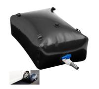 Réservoir d'eau Pliable et Portable en PVC de 20 à 1070 Gal avec kit de débordement, réservoir de Stockage d'eau for Camping-Car et récupération des eaux de Pluie(2.5x1.5x0.71m/2650L/700gal)