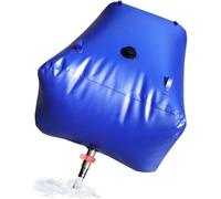 Réservoir d'eau Pliable Grand Portable PVC Souple Capacité Poche à Eau Citerne Souple avec Robinet de Arrosage Vidange-Antifuite