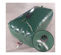 Réservoir d'eau Pliable,Pratique Matériau PVC Souple Pliable Grande Capacité, Stockage d'eau Extérieur Eau Industrielle, Taille Personnalisable BAIYING (Color : Green, Size : 2000L/2x1.25x0.8M)