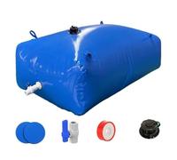 Réservoir d'eau Pliable, Sac d'eau Souple avec Valve for la résistance à la sécheresse, la prévention des incendies et l'eau d'urgence(2.5x1.5x0.8m/3000L/789gal)