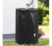 Réservoir d'eau pliable - vidaXL - 1000 L - PVC - 100x120 cm - Robinet avec vanne ABS - Couvercle avec fermeture éclair
