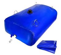 Réservoir d'eau Portable de 13 à 1320 Gal, réservoir Pliable avec Robinet et kit de tuyaux for Camping-Car, Camion, Jardin(1x1x0.5m/500L/132.1gal)