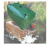Réservoir d'eau portable pliable avec valve, 1 pièce, 240 à 6000 L, vessie de stockage d'eau en PVC for l'extérieur et les urgences(350 L/92 gallon/1x0.7x0.5 m)