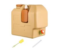 Réservoir d'eau pour Camping,avec Bouteille de Savon à Main | Conteneurs de Stockage d'eau Potable Cruche - pour Plein Air Randonnée Pique-Nique Voyage Survie Sac À Dos Road Trip