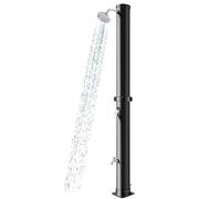 RéServoir d'eau Pressurisé de Douche de Camping Auto- pour douches extérieures, Portable et Solaire | Tête pivotante à 360° | Robinet Lave-Pieds | Maison | Jardin | Extérieur | Piscine autop