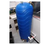 Réservoir d'eau pressurisé en plastique de 66 gallons for systèmes de puits domestiques - Réservoir vertical sous pression rempli d'eau(110x45cm(150L))
