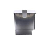 Réservoir d'eau propre et d'eau sale for aspirateur, compatible avec les aspirateurs Ecovacs Deebot X8, pièces détachées et accessoires(Clean water tank)