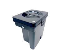 Réservoir d'eau Propre Et Usée for Aspirateur (Gris), Compatible avec Roborock Q Revo Master/Slim/Edge/Pro/S, Accessoires De Remplacement for Station De Base du Robot(Dirty Water Tank)