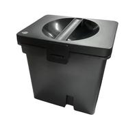 Réservoir d'eau propre Origina, réservoir d'eau sale, Compatible for Roborock Qrevo QV 35A / QV 35S, accessoires for aspirateur Robot des pièces de rechange(Dirty Water Tank(Black))