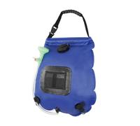 Réservoir d'eau Solaire avec Flexible , Bleu , Size to 5 | Compacte, réservoir d'eau solaire Solaire avec Pommeau, Résistante, pour Camping, Randonnée, Plage, Campeurs, Randonneurs