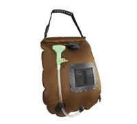 Réservoir d'eau Solaire Solaire avec , Marron , Size to 3 | Compacte, Étanche, Sac à Eau réservoir d'eau solaire, pour Randonnée, Campeurs