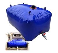 Réservoir d'eau Souple de 29 à 1320 Gal, conteneur de Stockage d'eau Portable et Pliable for Camion de Camping-Car, prévention des incendies et résistance à la sécheresse(0.8x0.43x0.34m/110L/29.1gal)