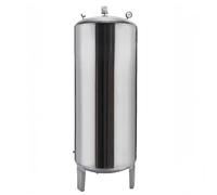 Réservoir D'eau Sous Pression En Acier Inoxydable 304, Réservoir De Pression Pour Puits Plusieurs Capacités Disponibles Convient À Un Usage Industriel, Agricole(500L/132.1Gal)