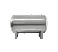 Réservoir D'eau Sous Pression en Acier Inoxydable Avec Kit D'installation, Réservoir D'eau Sous Pression Horizontal pour Maison/ferme/jardin(65x75cm/25.59x29.52in)