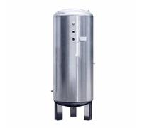 Réservoir d'eau sous pression vertical, réservoir de puits en acier inoxydable 304, réservoir de surpression avec kit de montage, pour fermes et maisons(133x50cm(260L/68gal))
