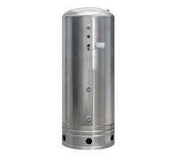 Réservoir D'eau Vertical En Acier Inoxydable 304, Plaque Épaissie, Grand Sous Pression De Puits, D'alimentation Eau Abondante, Adapté Au Nettoyage Puits/arrosage Jardin(550L/145gal)