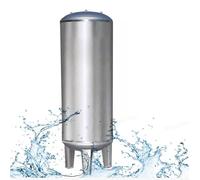 Réservoir d'eau vertical en acier inoxydable, système de puits entièrement automatique pour usage agricole et domestique avec kit de montage