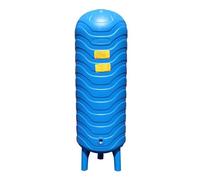 Réservoir D'eau Vertical, Réservoir Sous Pression en PE avec Pompe de Surpression, Kit D'installation pour Maison et Usage Industriel(250L/66gal)