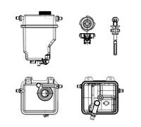 Réservoir D'équilibrage De Liquide De Refroidissement NRF Pour BMW X5 E53