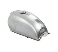 Réservoir d'essence de moto, réservoir d'essence rétro exquis de haute résistance avec bouchon pour la mise à niveau