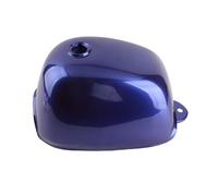 Réservoir d'Essence Moto Métal, Réservoir Huile Épais Bleu, Compatible Monkey Bike Mini Trail Z50 Z50A Z50J Z50R - Résistant aux Chocs, Design Rétro, Grande Capacité