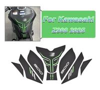 Réservoir d'essence Pad Kit de Protections réservoir pour Z900 2025 : genouillères, en Fibre Carbone 3D antidérapantes, Autocollants et Stickers