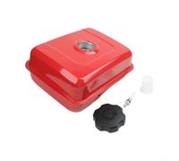 Réservoir d'essence robuste pour tondeuse à gazon cultivateur (style A) | Grande capacité de 4,5 L, corps en fer épais, peinture haute température, convient pour gx160/168F, filtre inclus