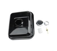 Réservoir d'essence robuste pour tondeuse à gazon cultivateur (style C) | Grande capacité de 4,5 L, corps en fer épais, peinture haute température, convient pour gx160/168F, filtre inclus