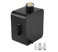 Réservoir d'expansion de liquide de refroidissement de 2,5 l, vase d'expansion de réservoir de trop-plein de liquide de refroidissement en aluminium, réservoir d'eau de refroidissement avec bouchons r