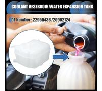 Réservoir D'Expansion D'Eau De Liquide De refroidissements, Bouteille De Récupération De Liquide De refroidissements No.22950436/20902124 Pour Cadillac Srx 2010-2016 Blanc, 1 Pièce