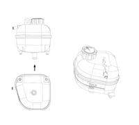Réservoir D'Expansion Liquide De Refroidissement NRF Pour MINI Mini R50 R53 R52