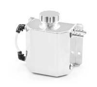 Réservoir D'expansion Liquide Refroidissement Réservoir Récupération Liquide Refroidissement Universel En Aluminium 1 L Pour Radiateur -(Argent)