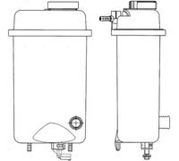 Réservoir D'Expansion MAHLE CRT 52 000S, Liquide De Refroidissement Pour BMW